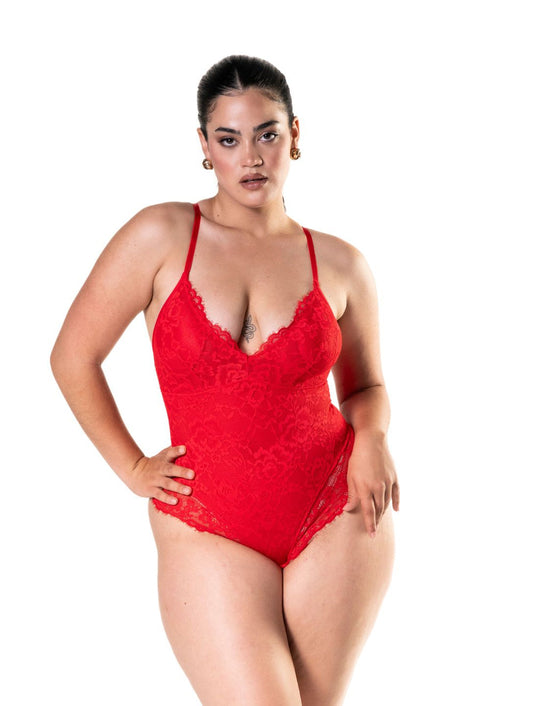 Shapewear Laced Bodysuit